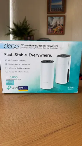 Roteador Mesh TP-Link Deco M4 AC1200 ? Kit com 2 Unidades