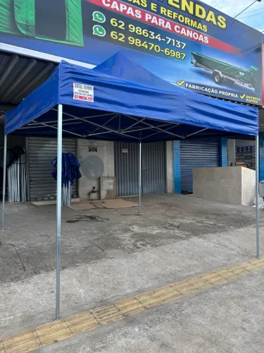 Tenda sanfonada 3x3 PVC