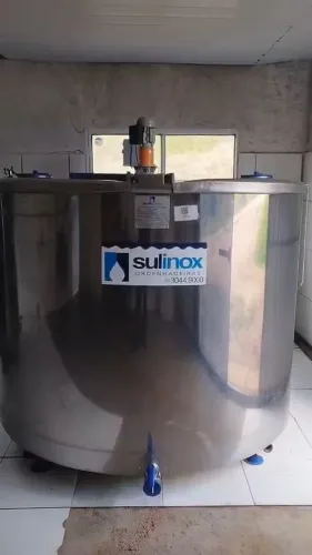 Tanque de leite sulinox 3000 litros