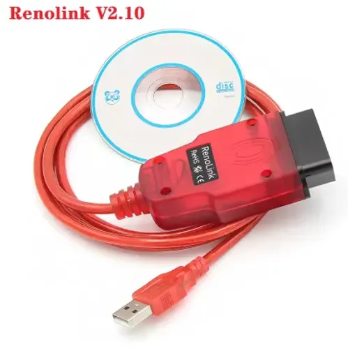 Renolink v2.10 obd2 ecu cabo
