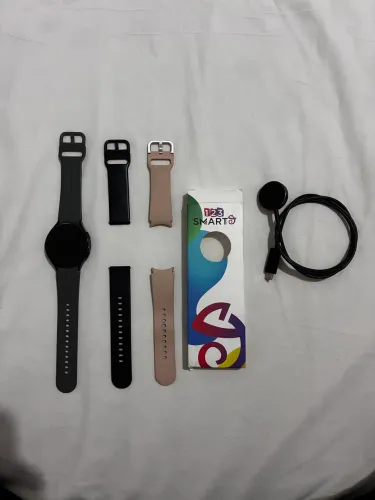 Galaxy Watch 5 44mm SM-R910 + Carregador + Pulseira Nova