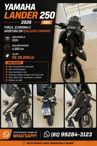 LANDER 250, VALOR NEGOCIÁVEL 