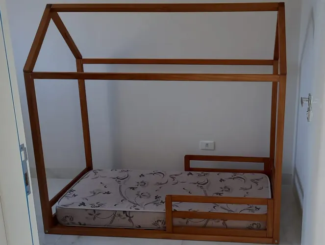 Cama Montessoriana Infantil com Colchão 