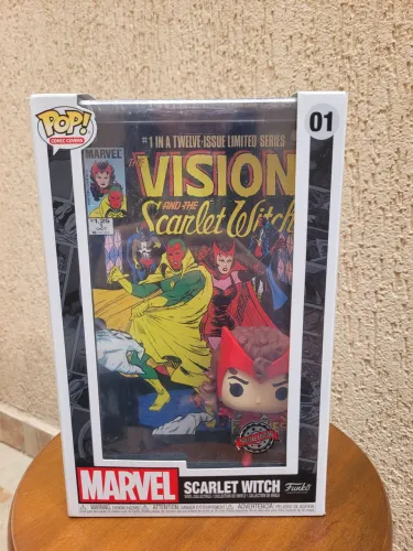 Funko pop Comic Covers - Scarlet Witch (Feiticeira Escarlate)
