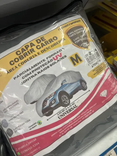 Capa de cobrir carro M R$ 82.99 
