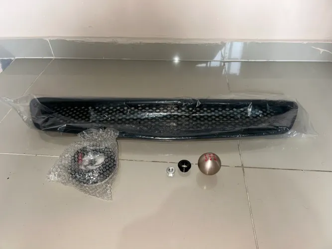 Grade esportiva do civic g6 1999/2000 cubo slim volante esportivo civic g6 manopla mugen