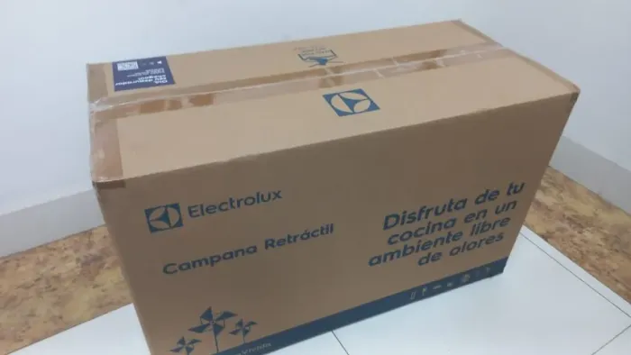 Depurador de ar retrátil electrolux na caixa 60cm 110v DE6RS