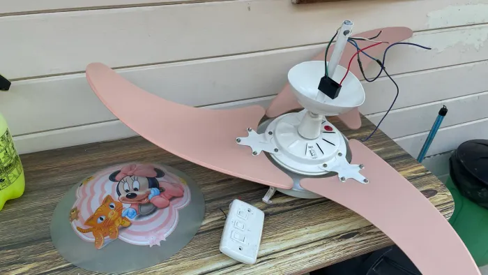 Ventilador de teto infantil 220v