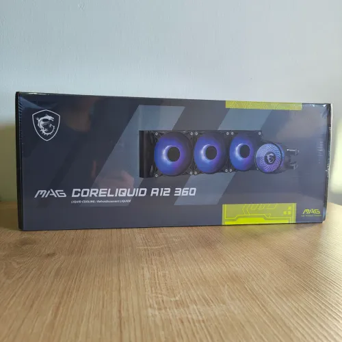 Water Cooler MSI A12 Coreliquid 360mm (Lacrado!)