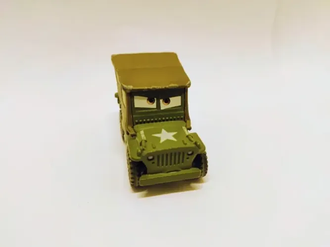 Disney Pixar Cars - Sargento Veículo Militar BDX15