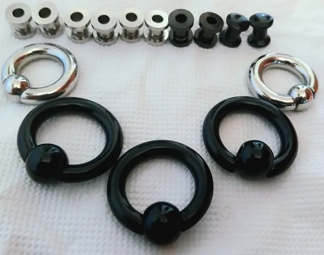 Jogo/KIT ALARGADORES 6MM (15 peças)