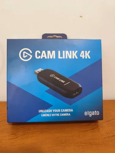 Placa De Captura Elgato Cam Link 4k Usb Nova Lacrada