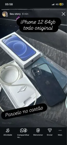 iPhone 12 todo original 