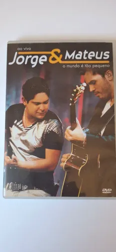 DVD JORGE E MATEUS O Mundo é tão pequeno - Ao vivo