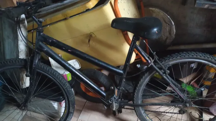 Bike com cadeirinha de criança