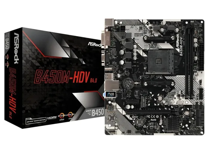 Placa Mãe B450M - HDV