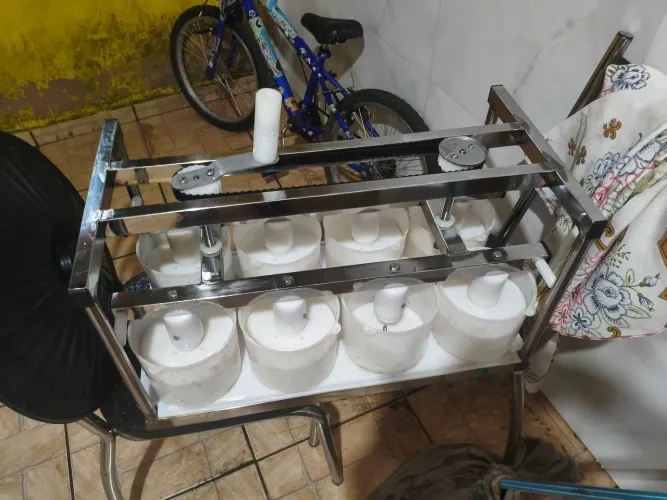 Máquina de espremer Queijo 