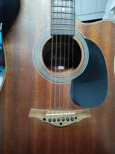 Violão Hofma Elétrico - Sem bateria.