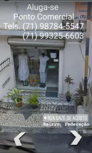 Aluga se ponto comercial, frente de rua ótima localização.