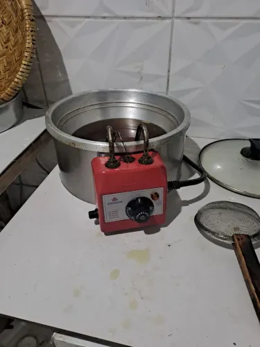 Kit pra trabalhar com frituras 
