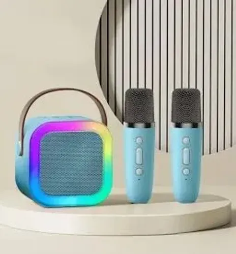 Caraoke dois microfones pronta entrega