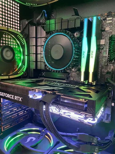 Pc Gamer: i5 12400f, RTX 5070 12GB Galaxy, 32GB DDR5 XPG, SSD M2 512, Fonte 850W REAL