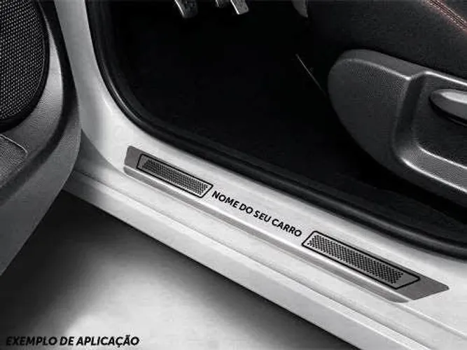 Soleiras Esportiva em Aço Inox P/ Todos os Carros - Sofisticar