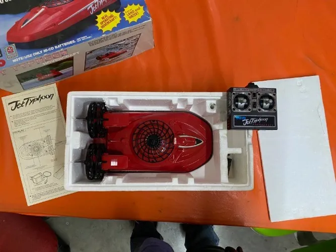 hovercraft jet typhoon estrela taiyo controle remoto