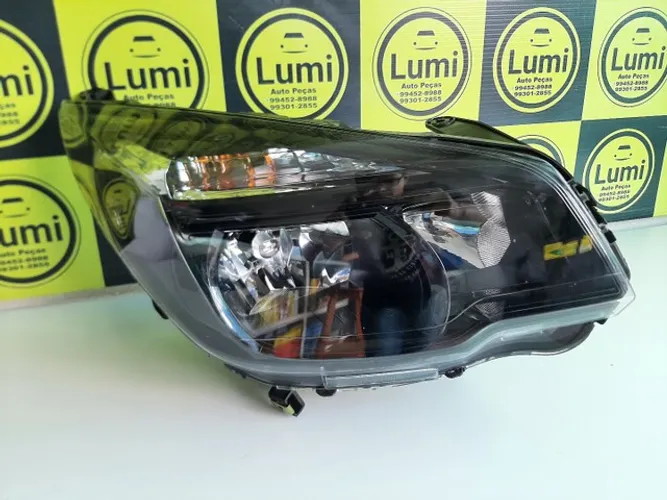 Farol S10 2012 a 2016 Mascara negra (Novo)