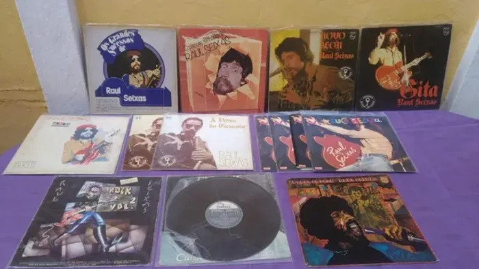Lps do Raul Seixas, disco e capa em bom estado, vários, originais, envio qualquer local.