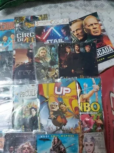 500 Filmes Dvd's diversos com áudio e vídeo 100% Funcionando