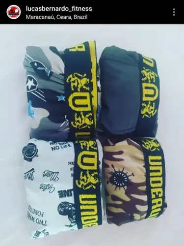 Cuecas Box 10 peças 