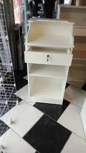 bacão caixa mdf  branco