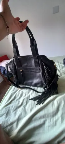 Bolsa em couro legítimo / grande