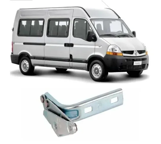 dobradiça do capô lado direito - Renault Master 2002 a 2013.