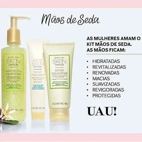 Kit mãos de seda Mary Kay