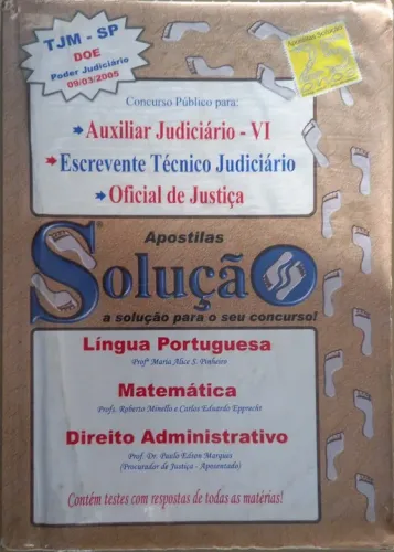 apostila concurso - auxiliar judiciario - VI - 2005
