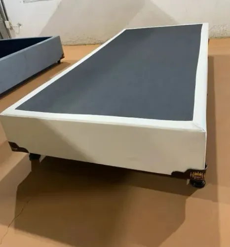 Base solteiro simples BRANCA PREÇO DE FÁBRICA - FRETE GRÁTIS 