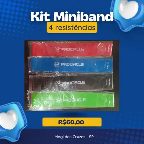 kit mini band promoção - Dia das Crianças