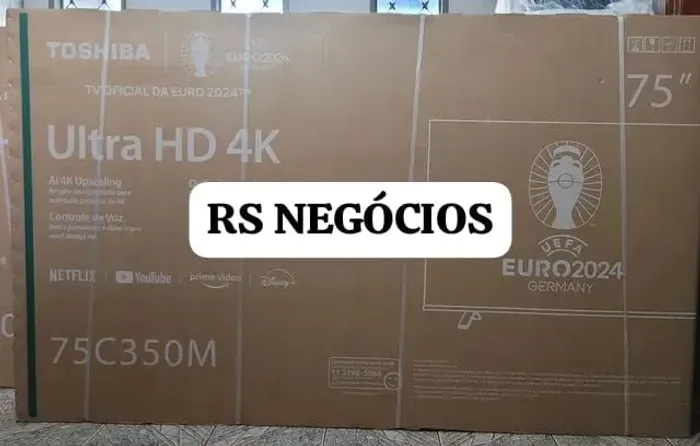 Smart Tv Toshiba 75, Lacrada + NF (Até 12x)