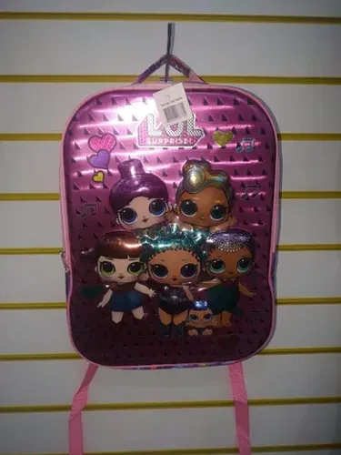 Mochila De Costa Infantil Lol Surprise Da018876 42x30cm