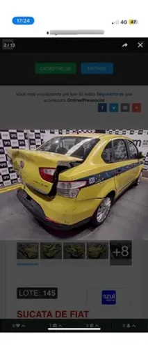 Sucata De Fiat Gran Siena 2015