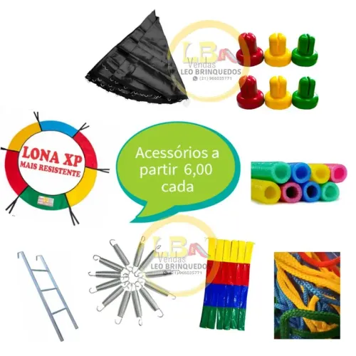 Acessórios para camas elásticas