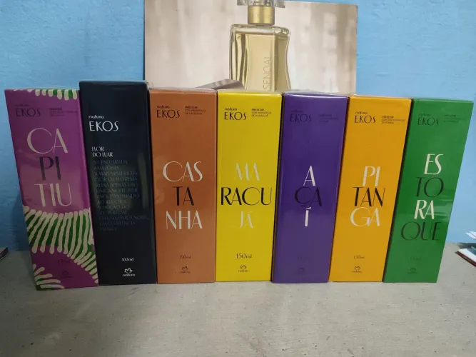Perfume Ekos várias fragrâncias