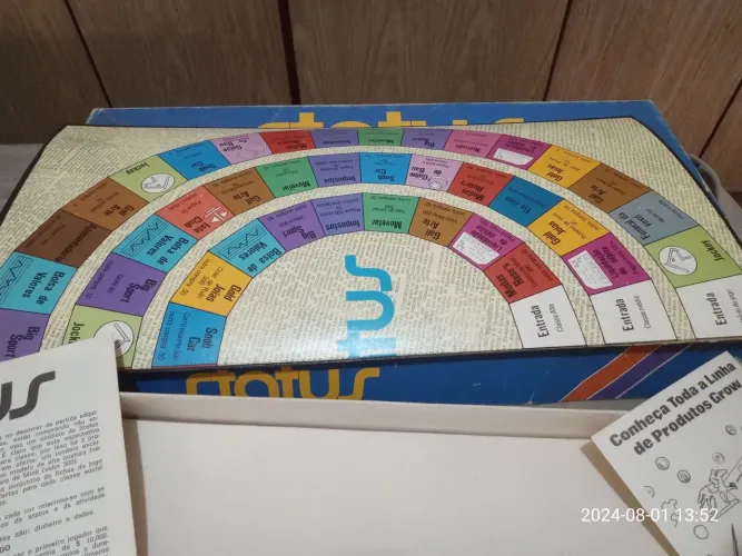 Jogo de tabuleiro status