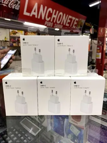 Carregador Apple 20W USB C Original ENTREGA EM 2 HORAS EM TODA GOIANIA
