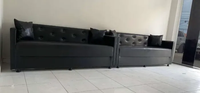 POLTRONAS de ESPERA em Corino de várias cores!! Novos de FÁBRICA !
