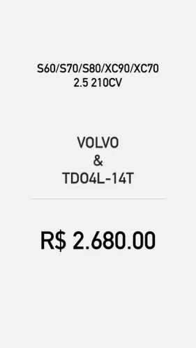 Turbina TD04-14T Volvo