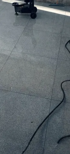 Faço piso de marmorite feito com a gramitina