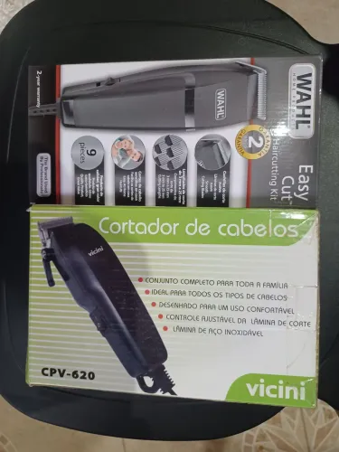 02  máquinas de cortar cabelo Novas 